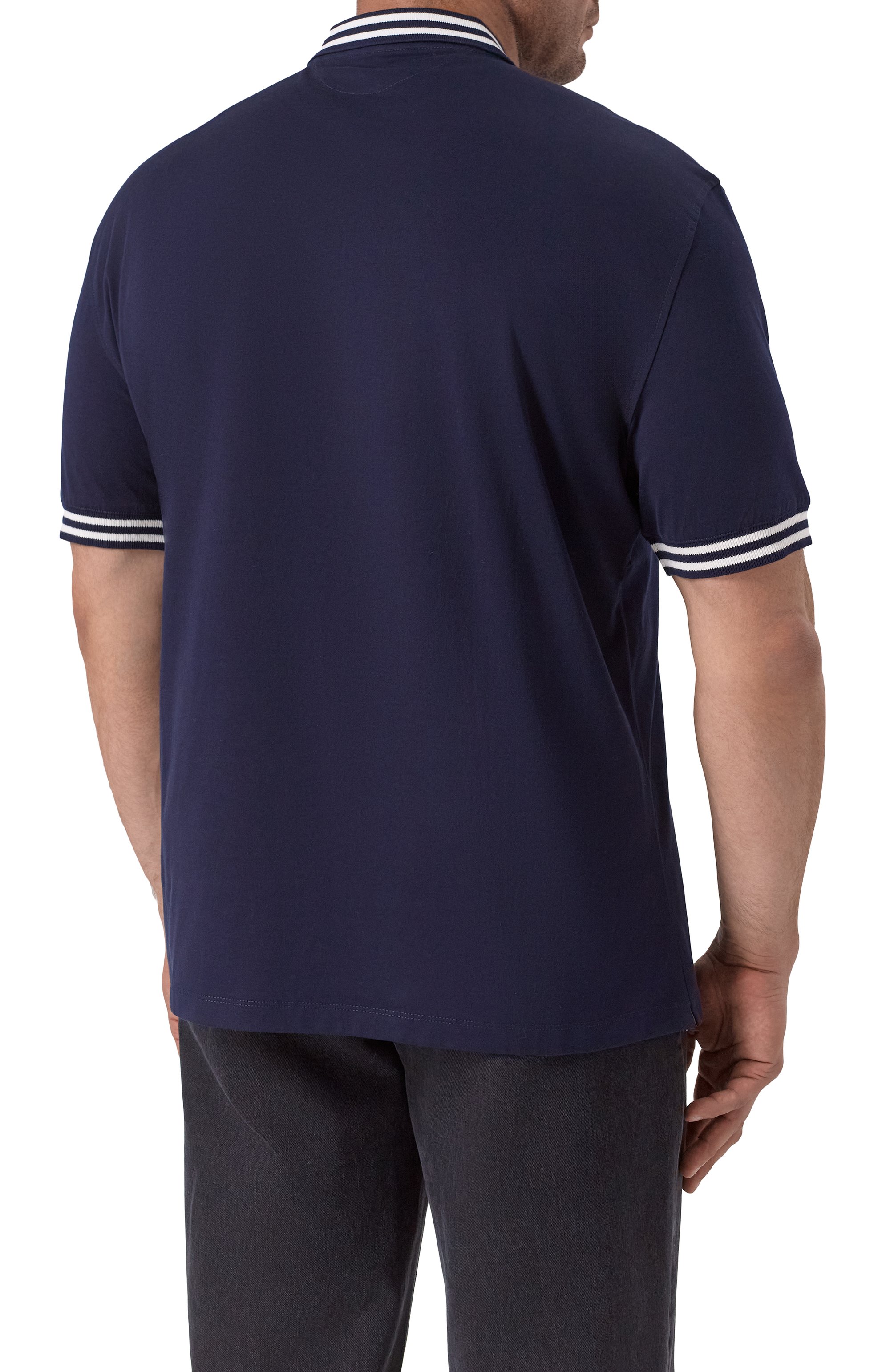 Хлопковое поло BRUNELLO CUCINELLI, арт. M0B133940T, фото 4