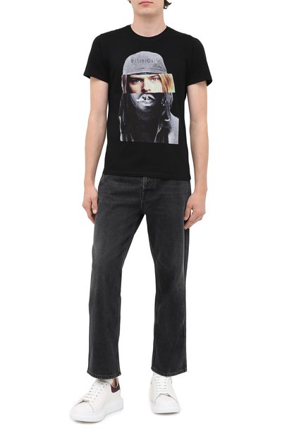 Хлопковая футболка BISIBIGLIO, арт. D0UB FACE C0UBAIN/PESANTE, фото 2