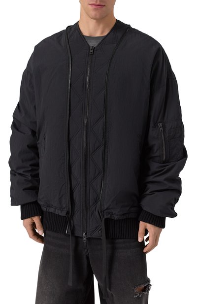 Бомбер ISABEL BENENATO черного цвета по цене 226000 руб., арт. UW96F25, фото 3 Бомбер ISABEL BENENATO, арт. UW96F25, фото 3