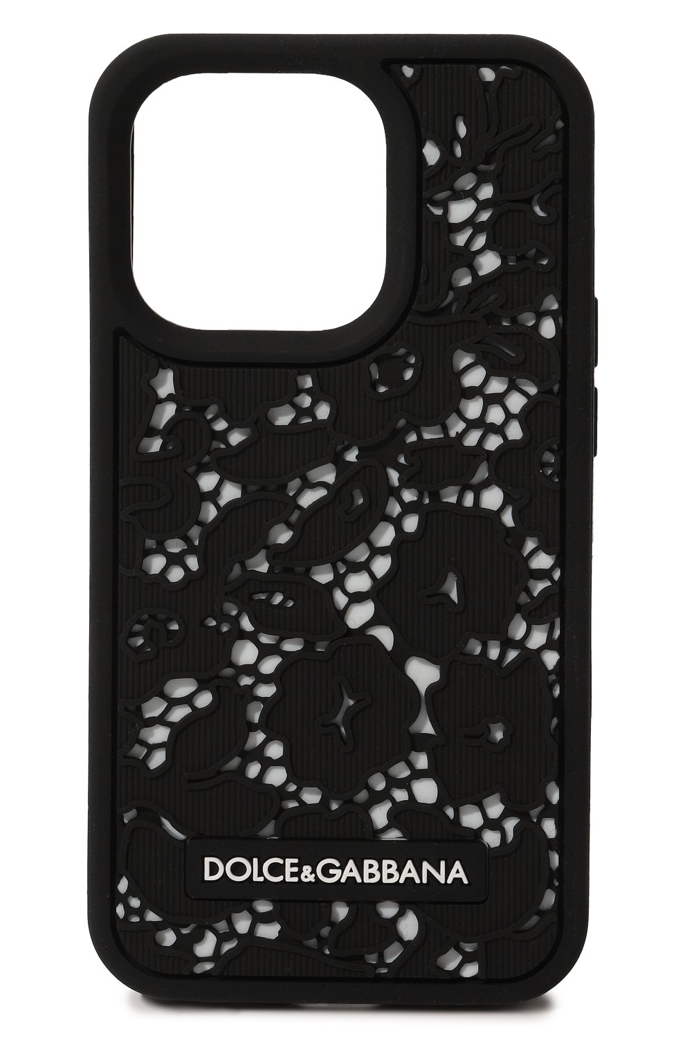 Чехол для iphone 14 pro DOLCE & GABBANA черного цвета по цене 20950 руб., арт. BI3251/A0700, фото 1 Чехол для iphone 14 pro DOLCE & GABBANA, арт. BI3251/A0700, фото 1