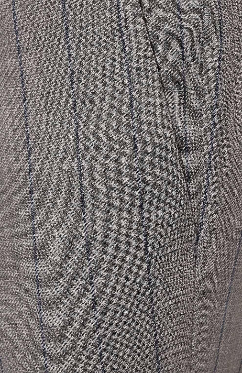 Брюки из хлопка и шерсти BRUNELLO CUCINELLI, арт. MS484B2299, фото 5