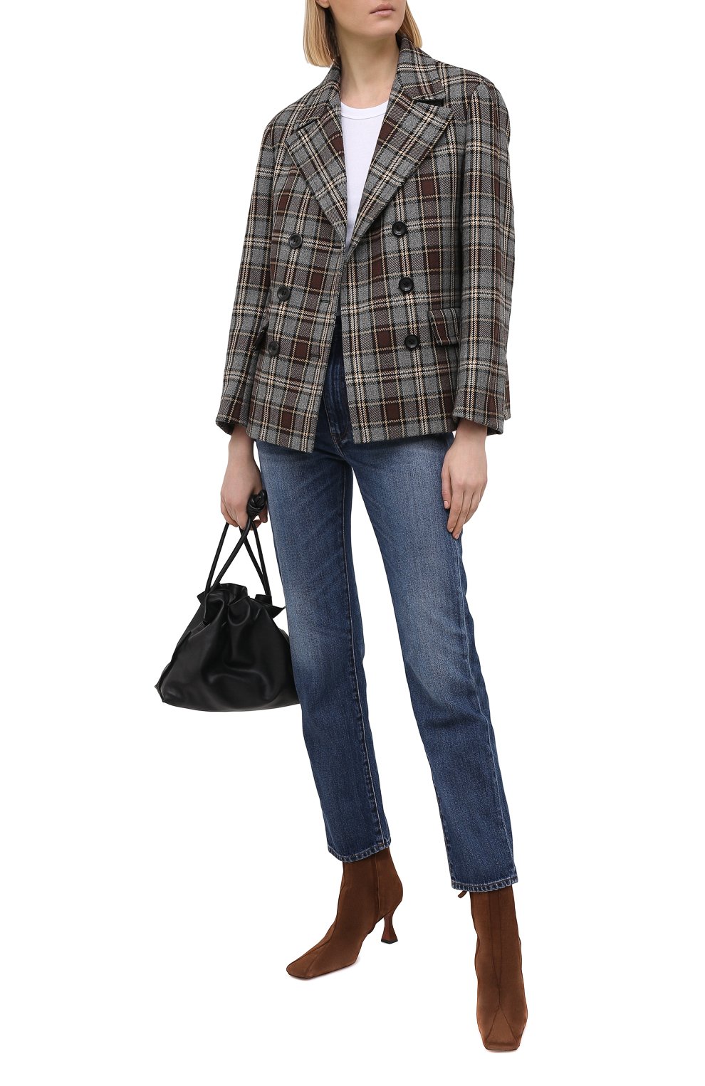 Замшевые ботильоны MANU ATELIER, арт. 2020126, фото 2