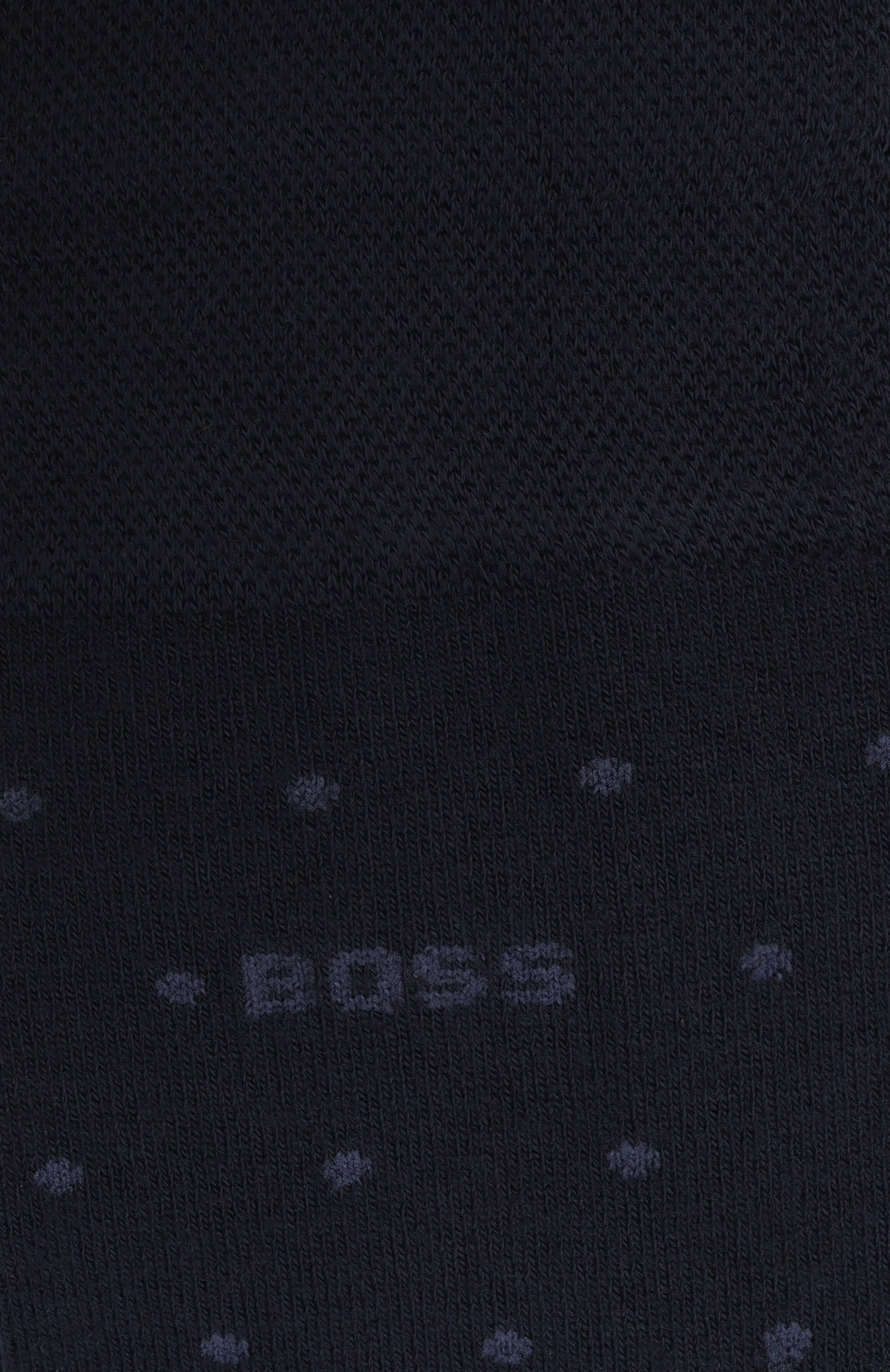 Комплект из двух пар носков BOSS темно-синего цвета по цене 2740 руб., арт. 50547831, фото 2 Комплект из двух пар носков BOSS, арт. 50547831, фото 2