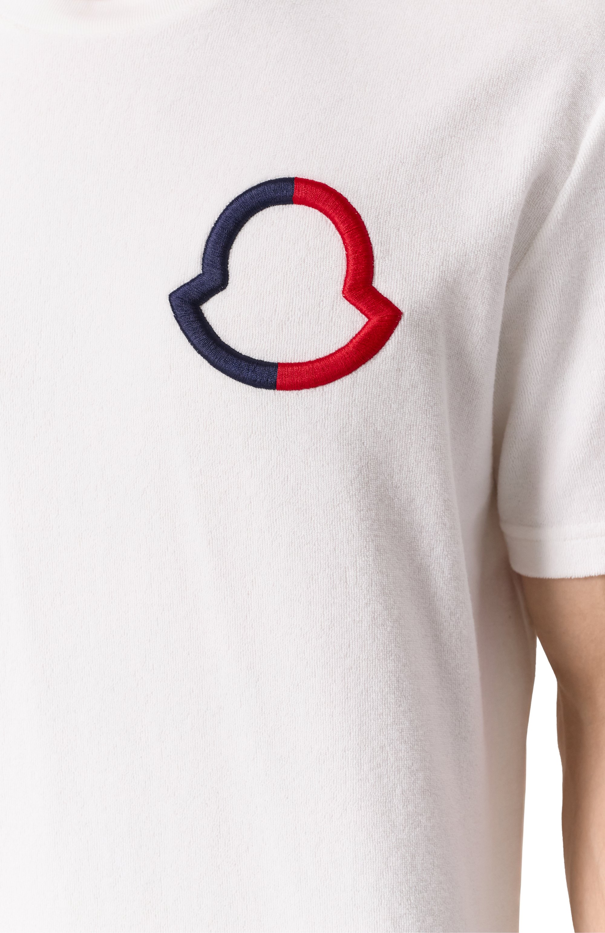 Хлопковая футболка MONCLER, арт. 8C00003/899VV, фото 5