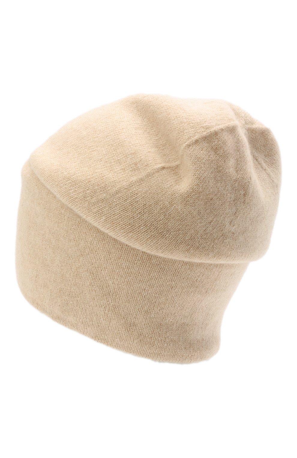 Кашемировая шапка TEGIN светло-бежевого цвета по цене 14850 руб., арт. 1104, фото 3 Кашемировая шапка TEGIN, арт. 1104, фото 3