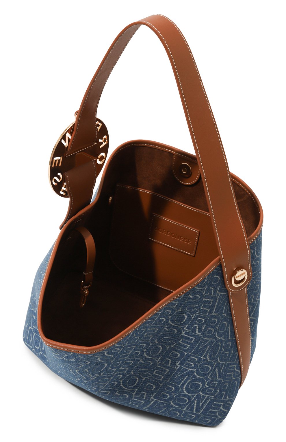 Сумка-тоут 011 small BORBONESE, арт. 924096, фото 5