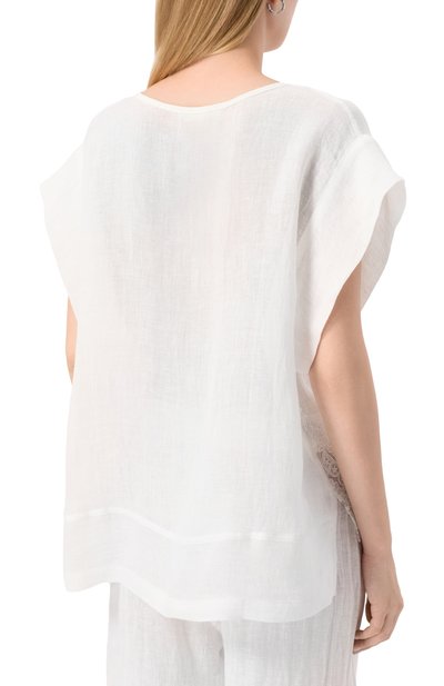 Топ изо льна и вискозы MAURIZIO, арт. W08412179, фото 4