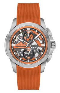 Часы Independence Skeleton Chrono Orange Automatic Norqain