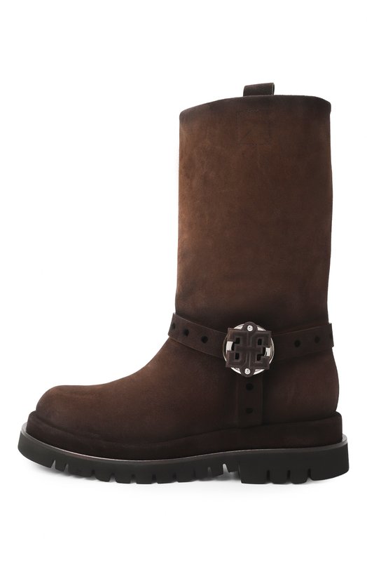 Замшевые сапоги Fabi FD9105/VEL0UR Коричневый  FD9105/VEL0UR Фото 4