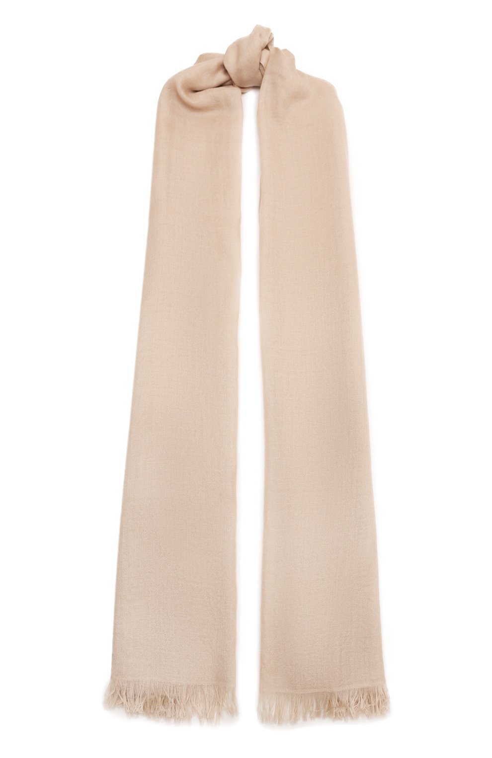 Кашемировый палантин BRUNELLO CUCINELLI светло-бежевого цвета по цене 99000 руб., арт. MSC924059, фото 1 Кашемировый палантин BRUNELLO CUCINELLI, арт. MSC924059, фото 1