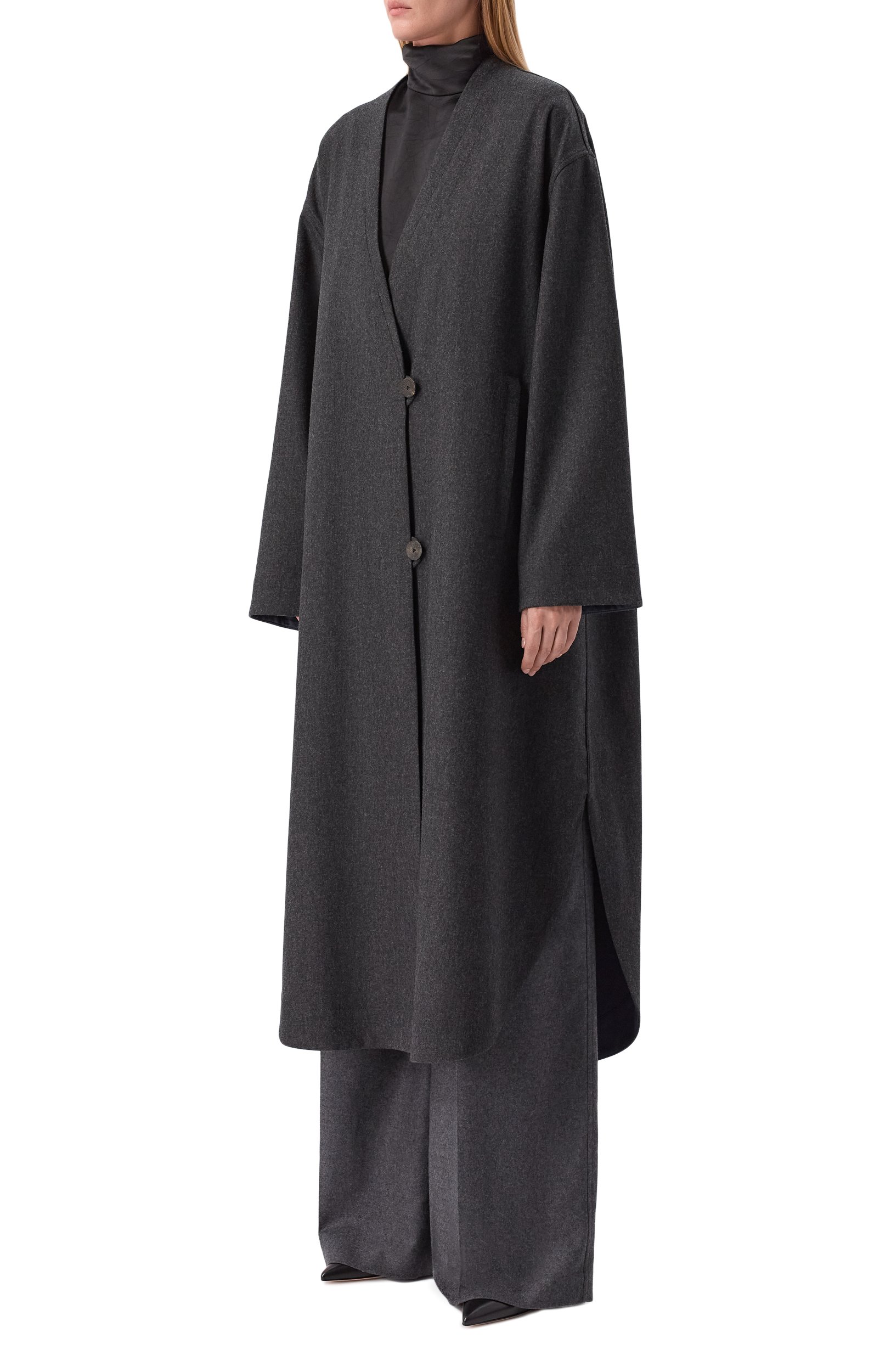 Пальто из шерсти и кашемира GIORGIO ARMANI, арт. GW003531/TE22985, фото 3