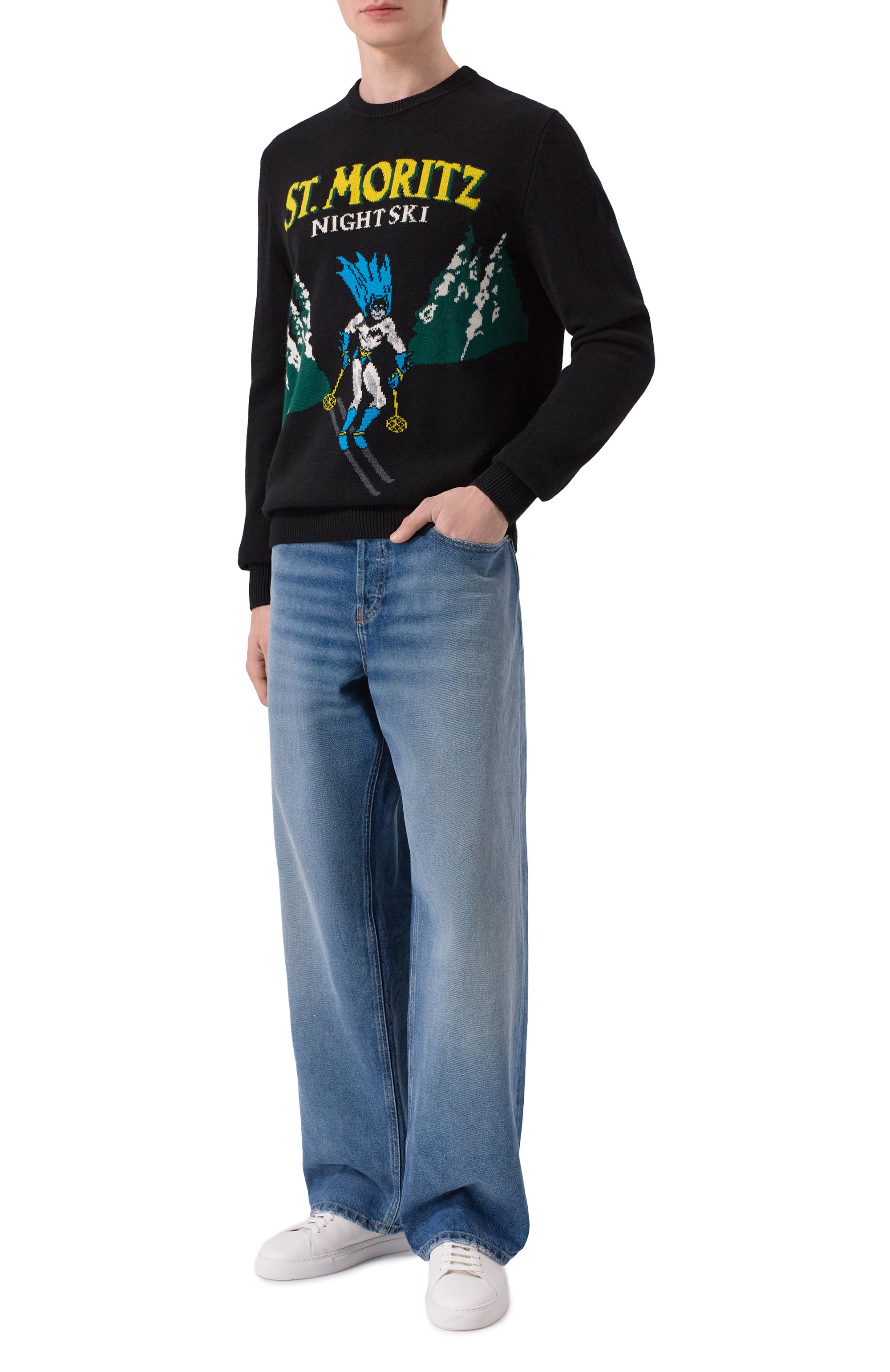 Джемпер из шерсти и вискозы MC2 SAINT BARTH, арт. HER0011-00325I/HER0N C, фото 2