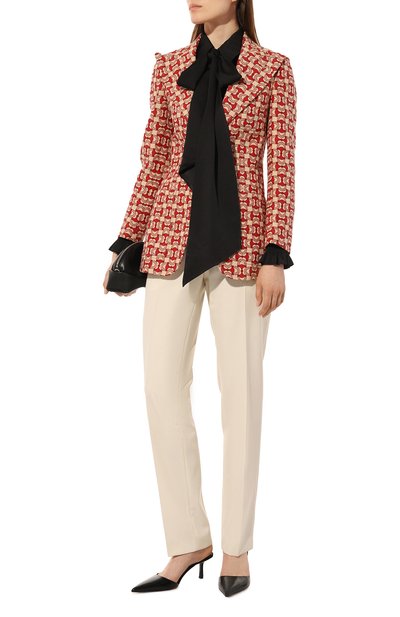 Хлопковый жакет GUCCI, арт. 577307 ZAA1V, фото 2