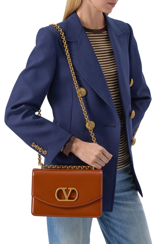 Сумка Vain medium Valentino 6W0B0R16/GCB Коричневый  6W0B0R16/GCB Фото 2