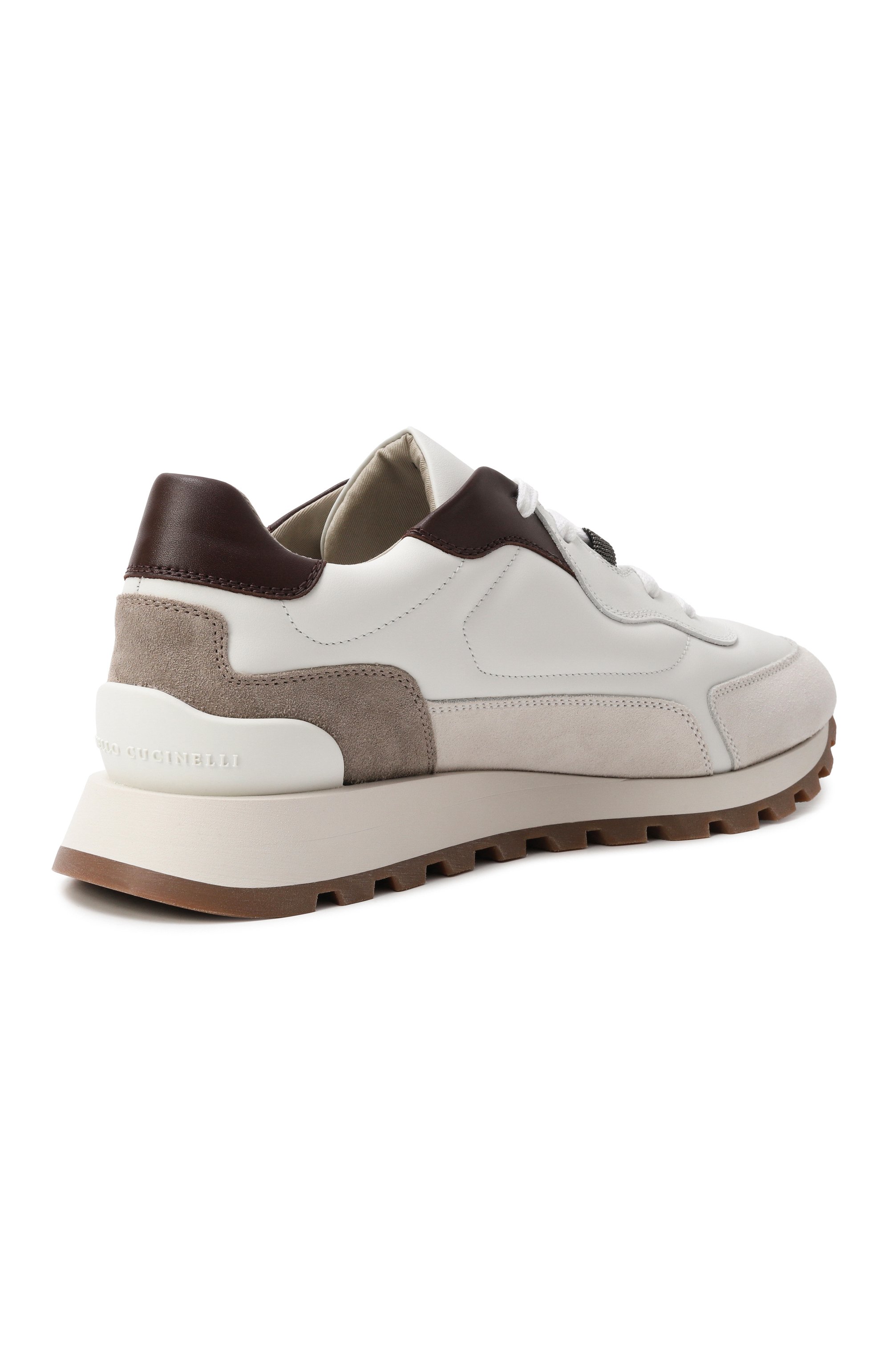 Кожаные кроссовки BRUNELLO CUCINELLI, арт. MZGSG3028P, фото 5