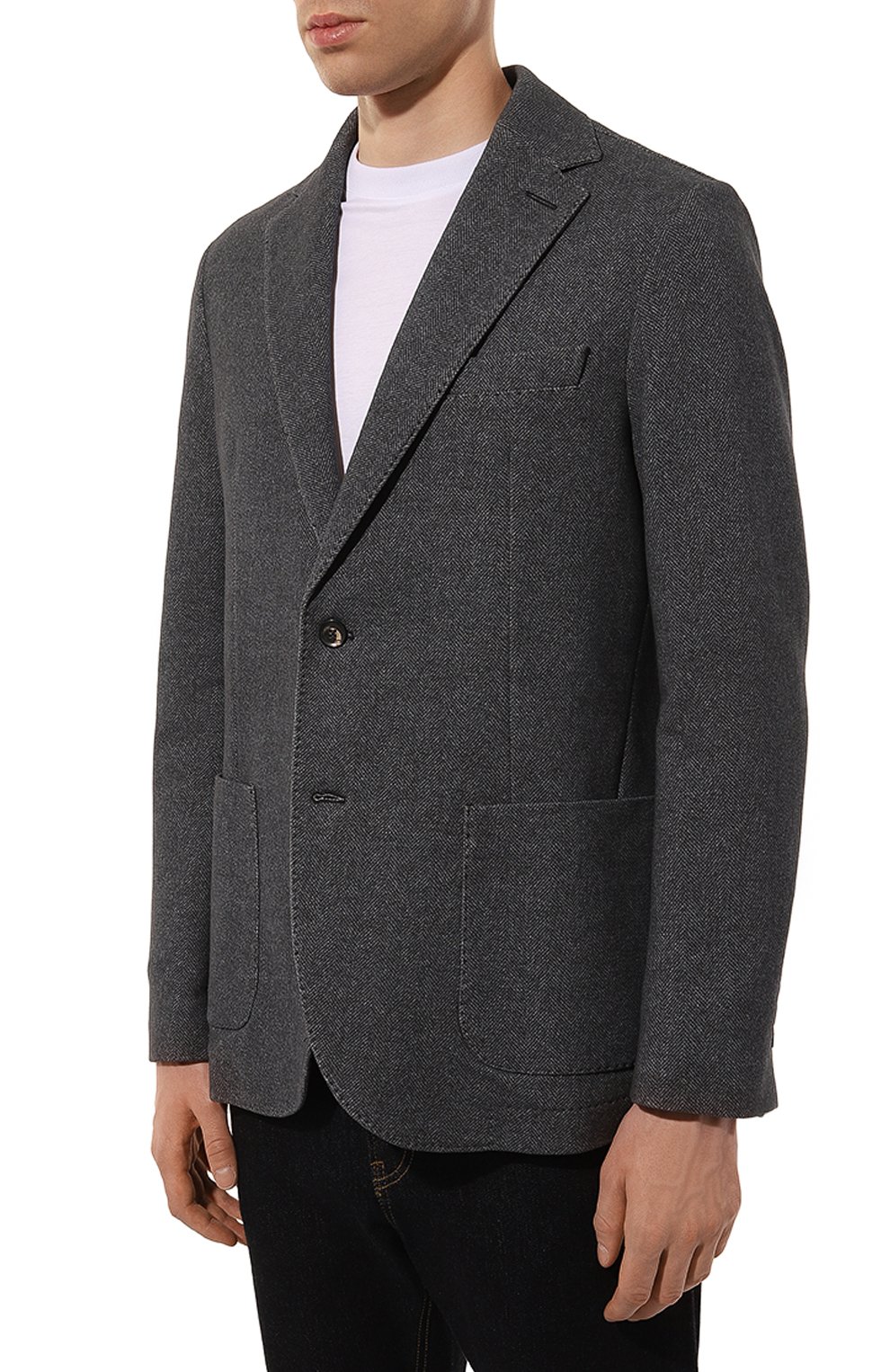 Хлопковый пиджак CIRCOLO 1901, арт. CN4569, фото 4