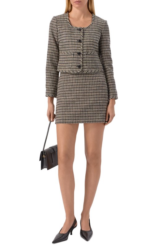 Твидовый жакет Theory P1004106 Серый  P1004106 Фото 2