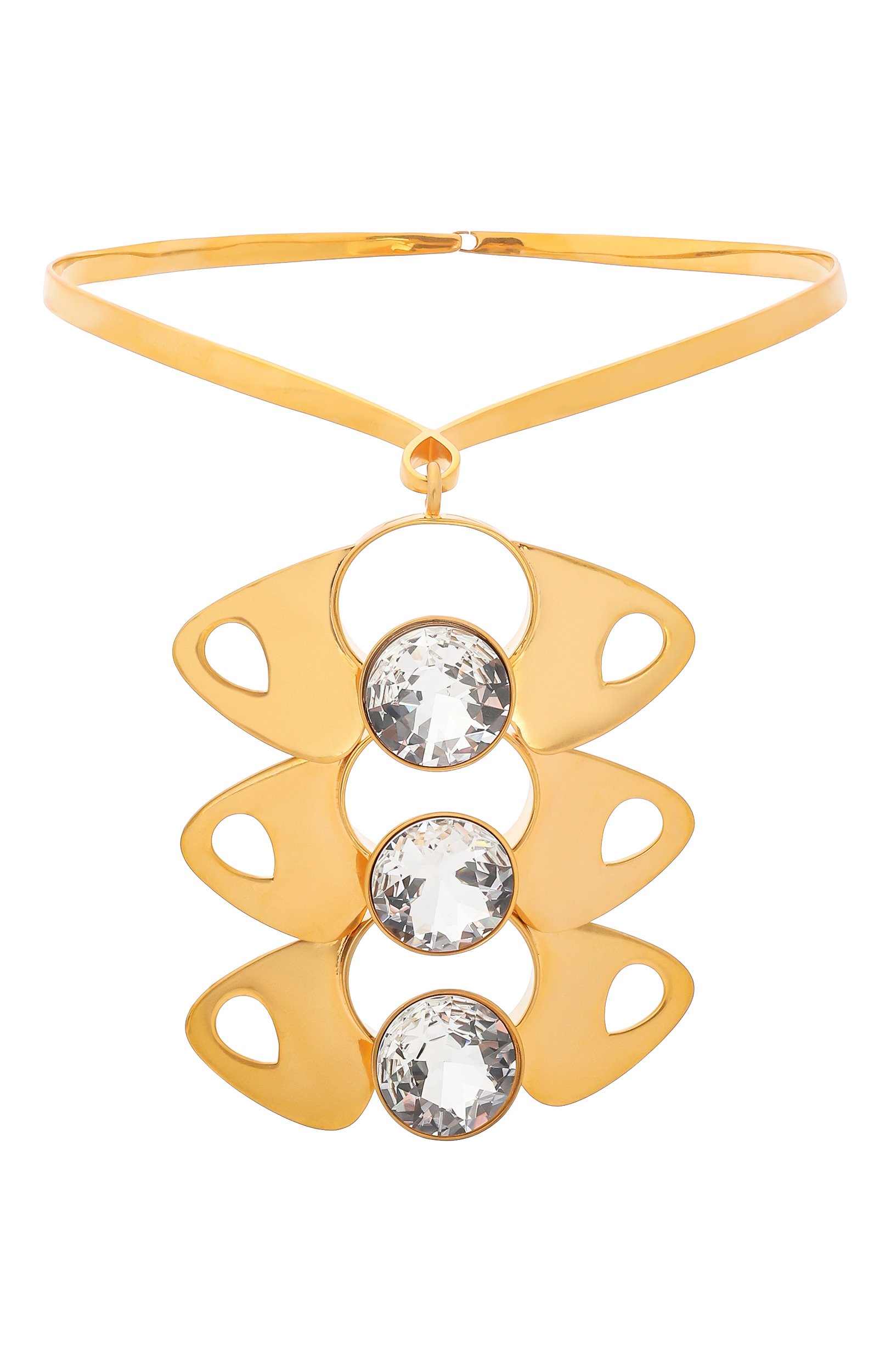 Колье VALENTINO золотого цвета по цене 186500 руб., арт. 8W0J0BN7/YCW, фото 1 Колье VALENTINO, арт. 8W0J0BN7/YCW, фото 1