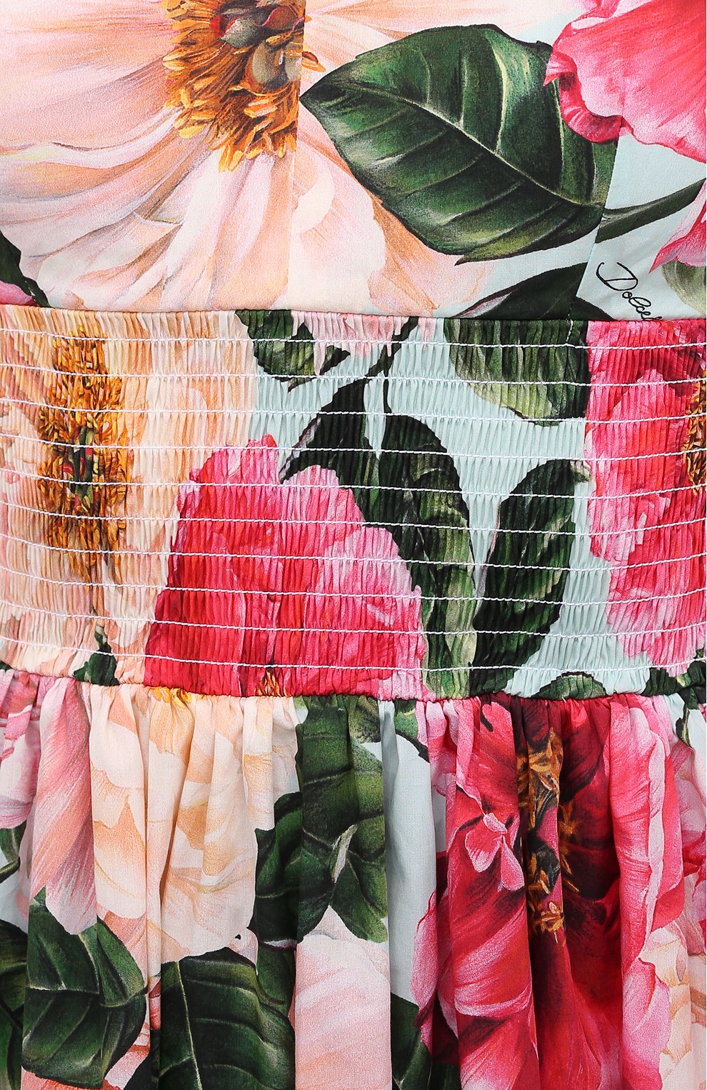 Хлопковое платье DOLCE & GABBANA, арт. F6J7HT/HS5H9, фото 5