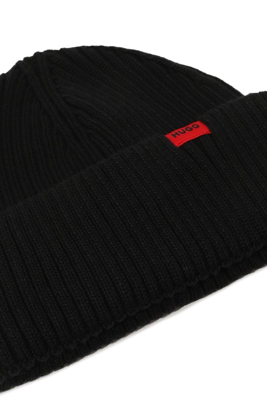 Шапка HUGO 50496006 Чёрный  50496006 Фото 3