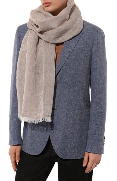Льняной шарф ZILLI, арт. SCA005M0800001714, фото 3