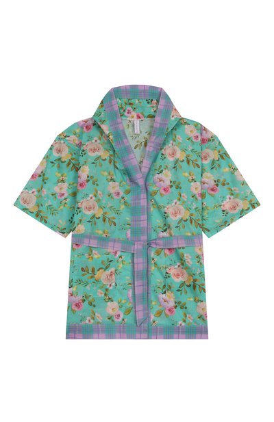 Хлопковый халат OLGA VALENTINE, арт. 23R/12A-16A