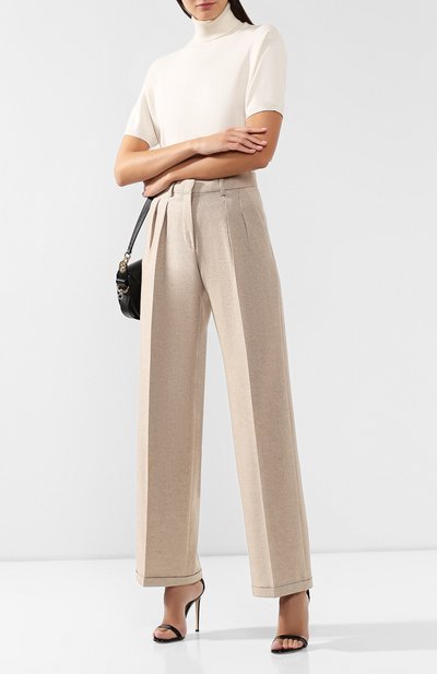 Брюки из смеси шерсти и кашемира KITON, арт. D48110K04S09, фото 2