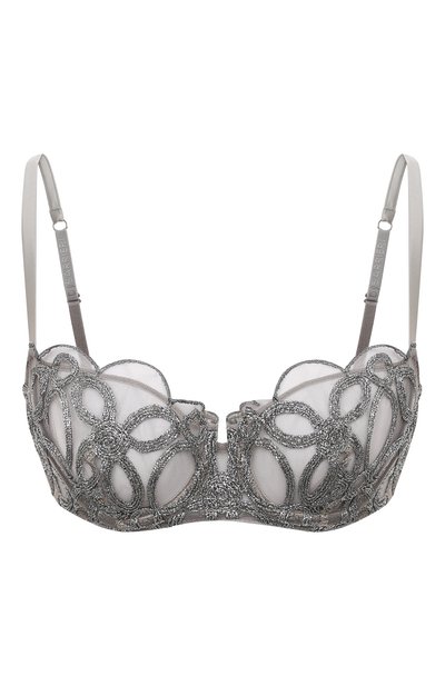Бюстгальтер с мягкой чашкой I.D. SARRIERI серебряного цвета по цене 57970 руб., арт. J6627, фото 1 Бюстгальтер с мягкой чашкой I.D. SARRIERI, арт. J6627, фото 1