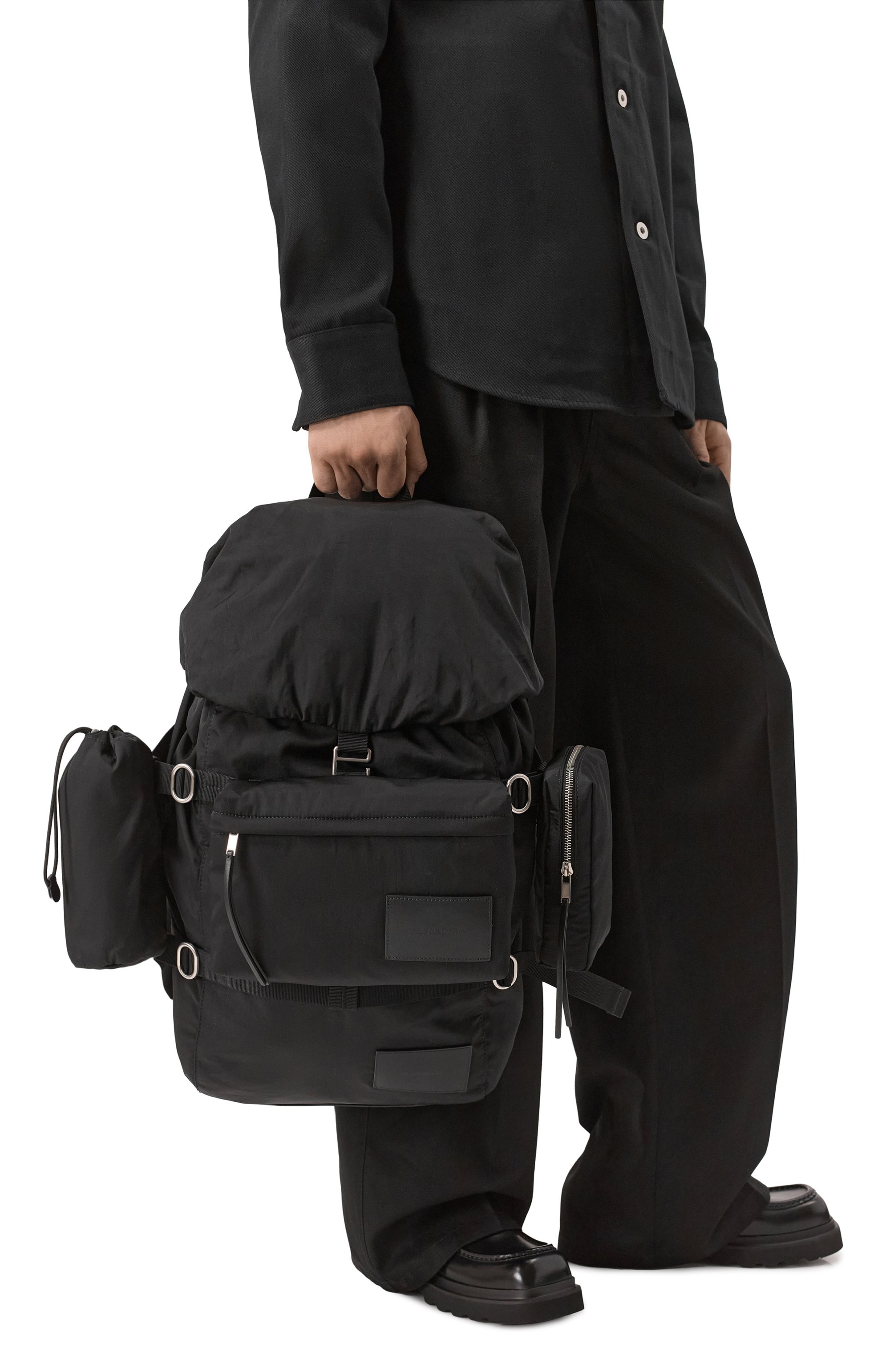 Рюкзак outdoor JIL SANDER черного цвета по цене 273000 руб., арт. J49WA0001-P7357, фото 2 Рюкзак outdoor JIL SANDER, арт. J49WA0001-P7357, фото 2