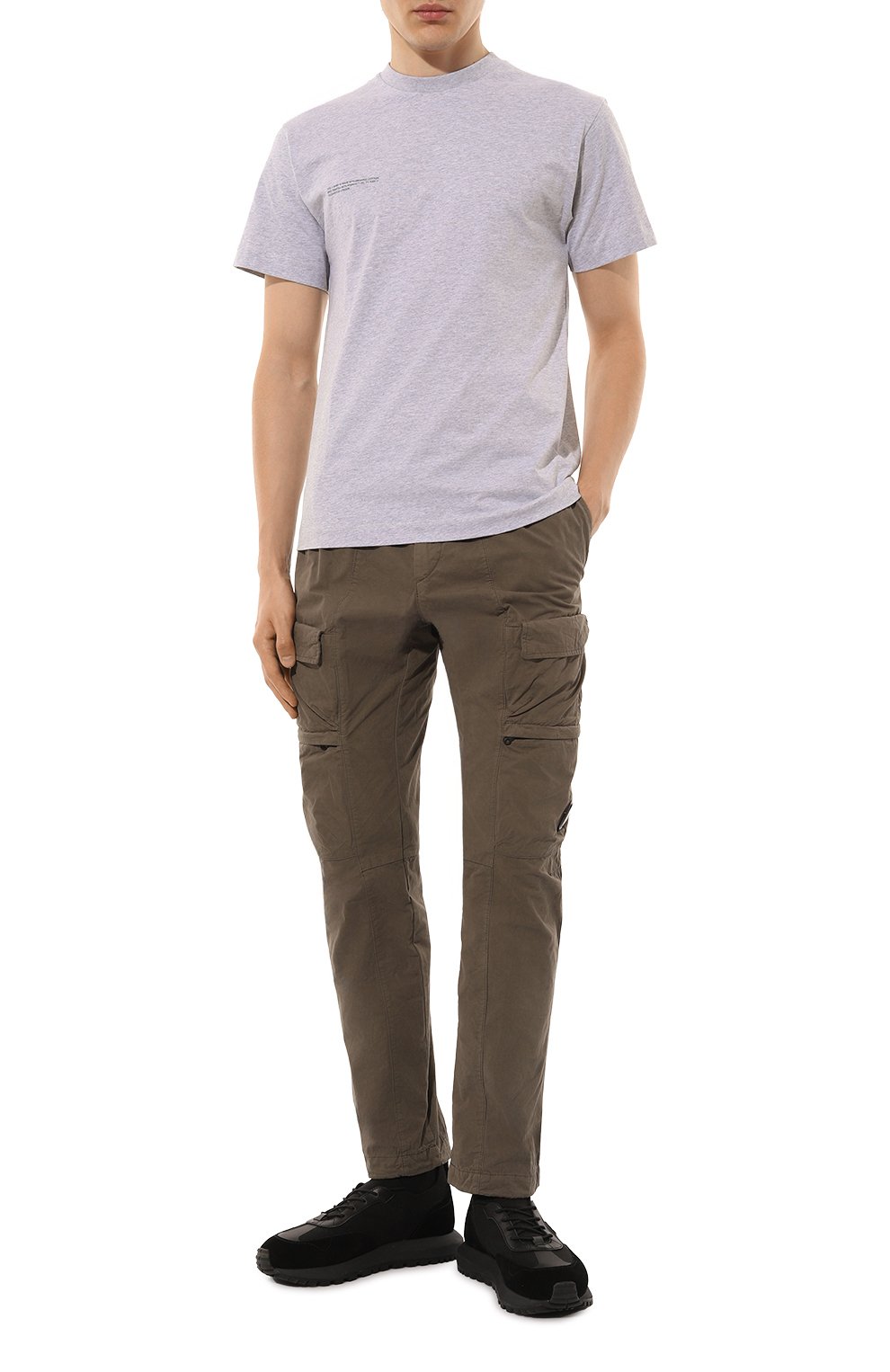 Хлопковые брюки-карго C.P. COMPANY, арт. 17CMPA234A006134G, фото 2