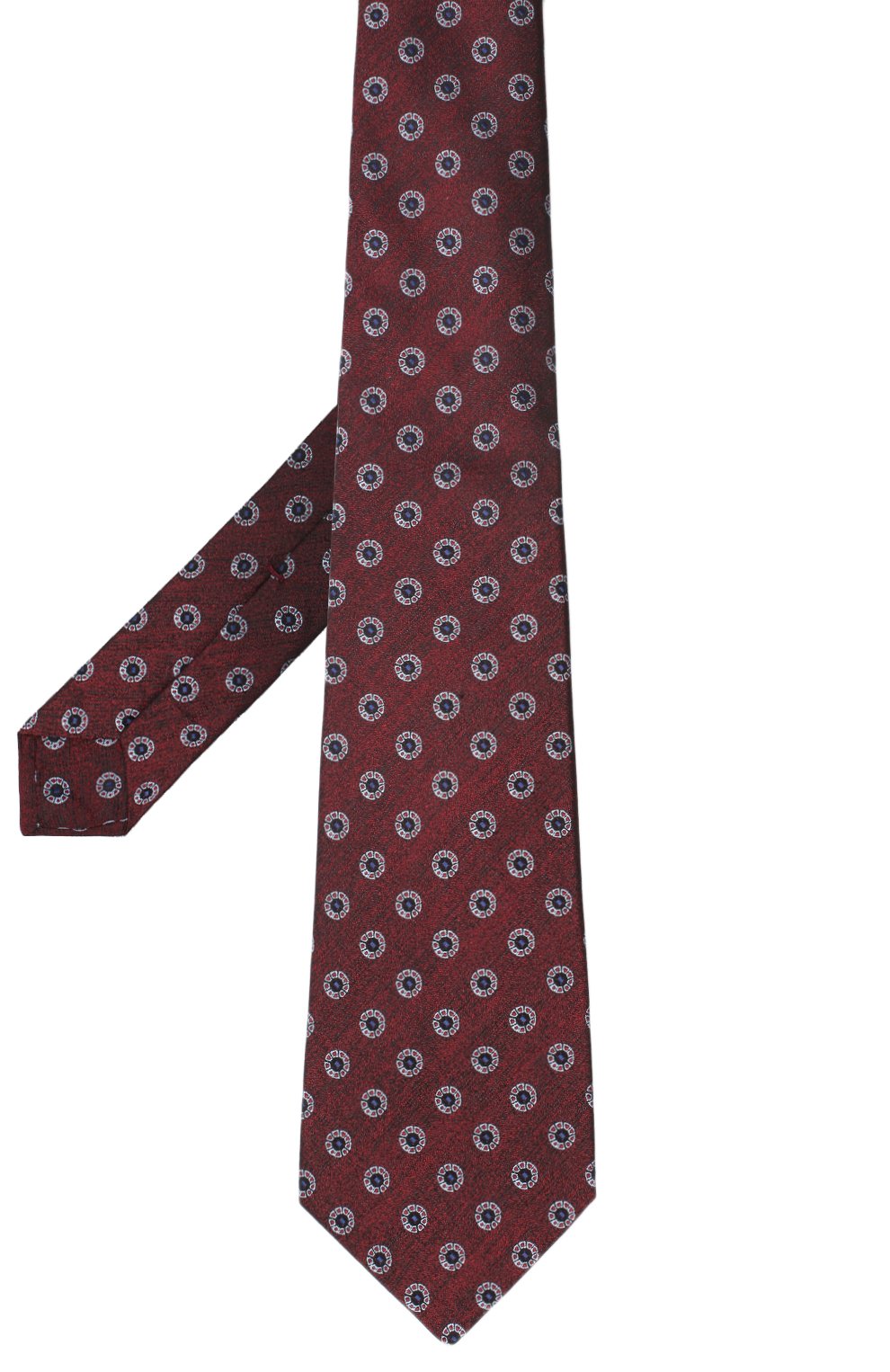 Шелковый галстук KITON красного цвета по цене 27850 руб., арт. UCRVKLC05G39, фото 2 Шелковый галстук KITON, арт. UCRVKLC05G39, фото 2