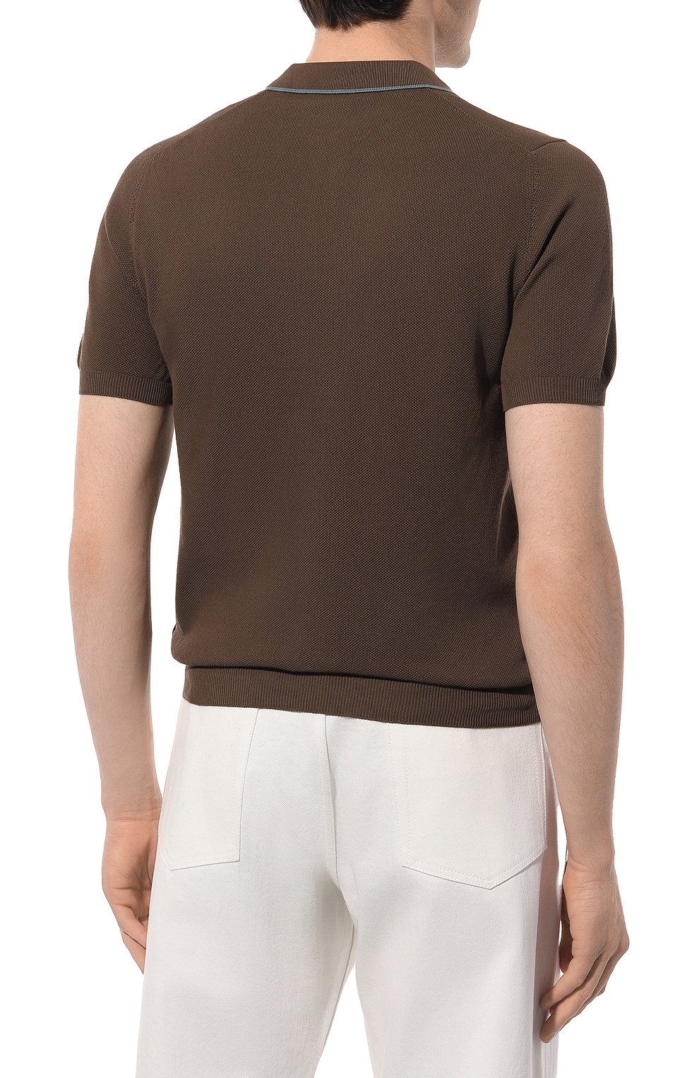 Хлопковое поло  GRAN SASSO, арт. 57157/20642, фото 4