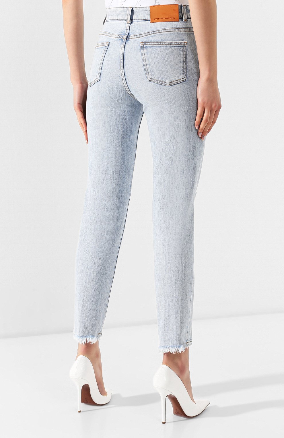 Джинсы с потертостями STELLA MCCARTNEY, арт. 450165/SMH17, фото 4