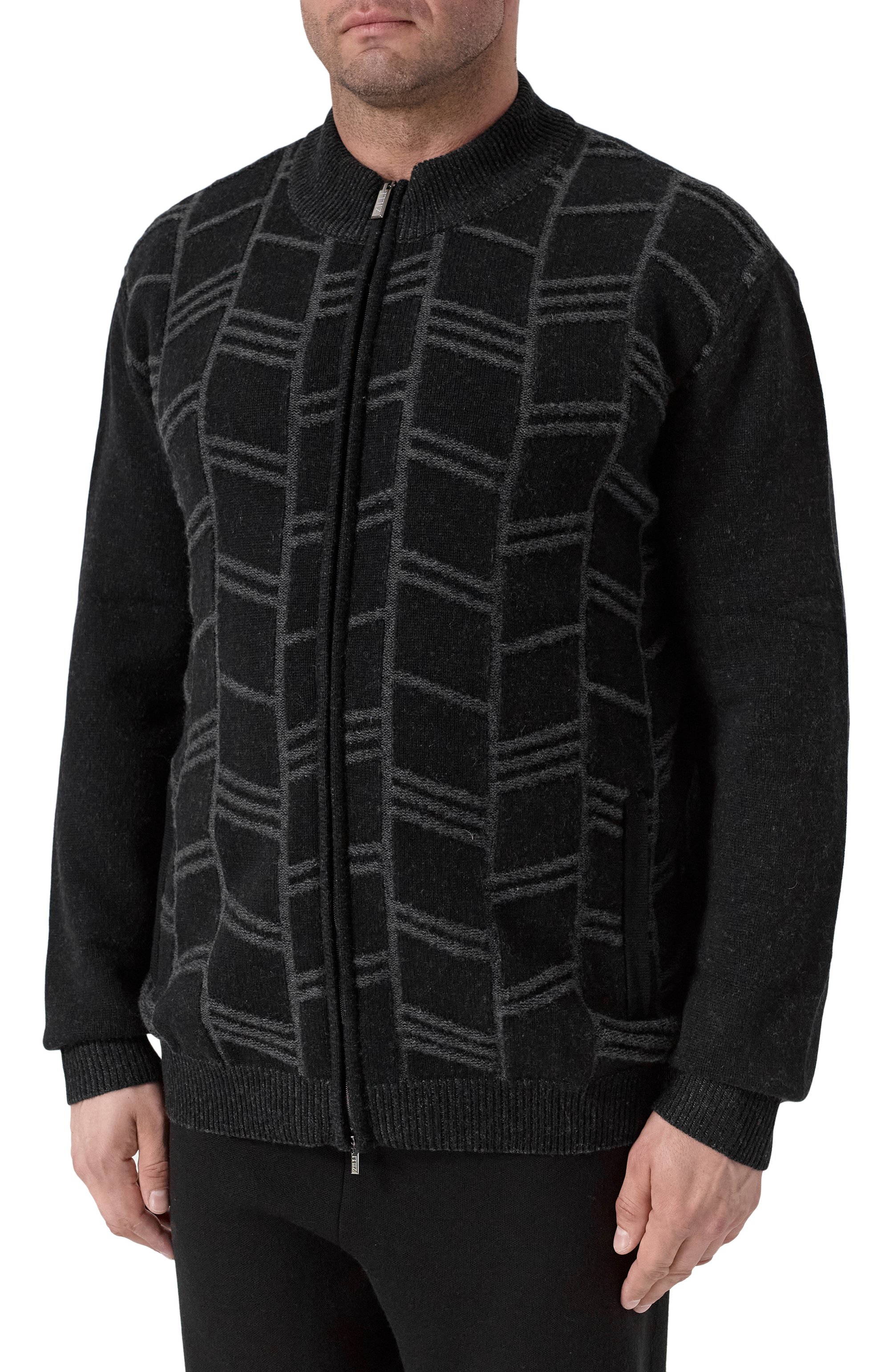 Кардиган из кашемира и шерсти ZILLI, арт. KZMC01M0280VTIL00/62, фото 3