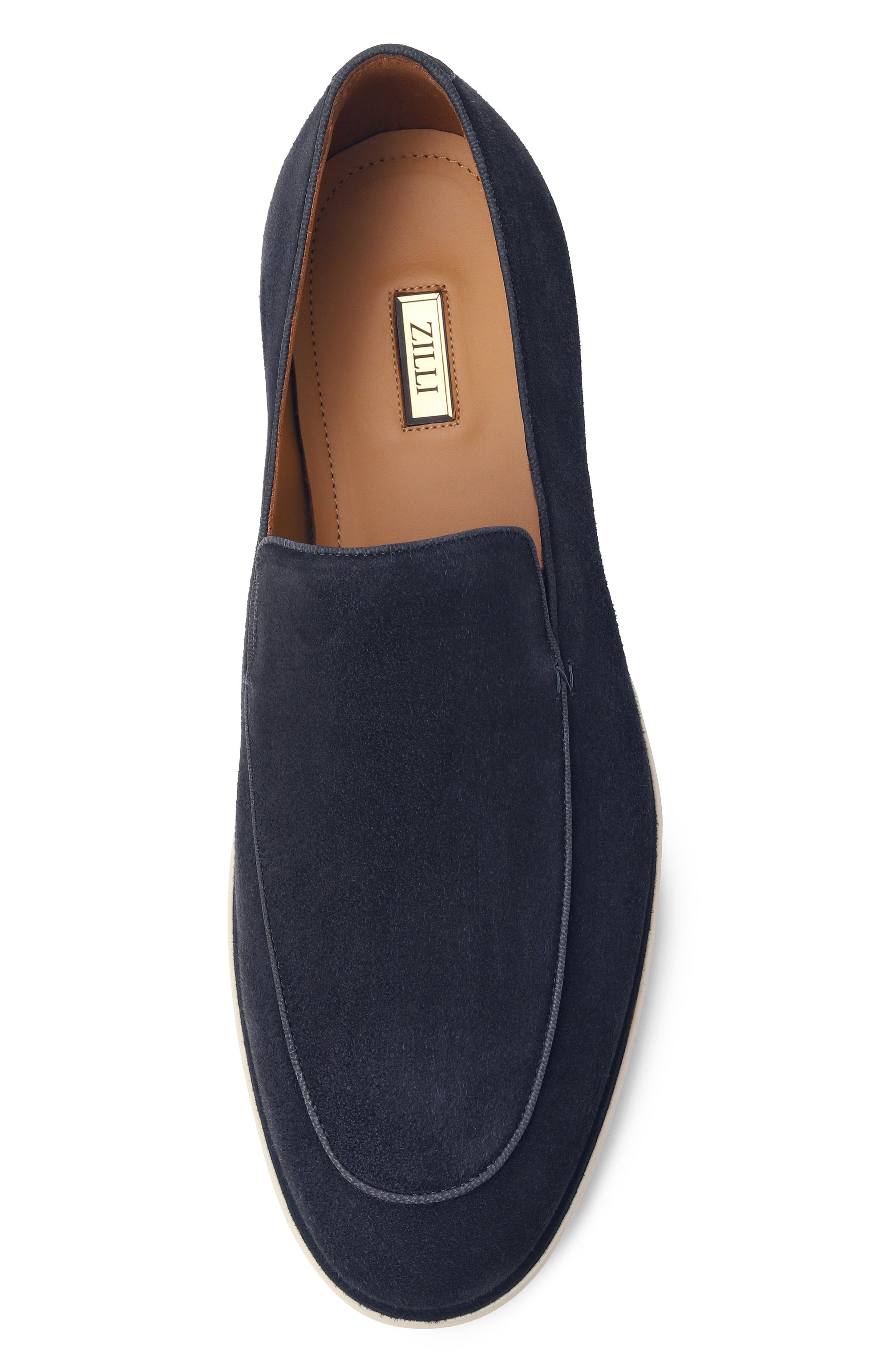 Замшевые лоферы ZILLI, арт. H0143AM1100VZTP03, фото 5