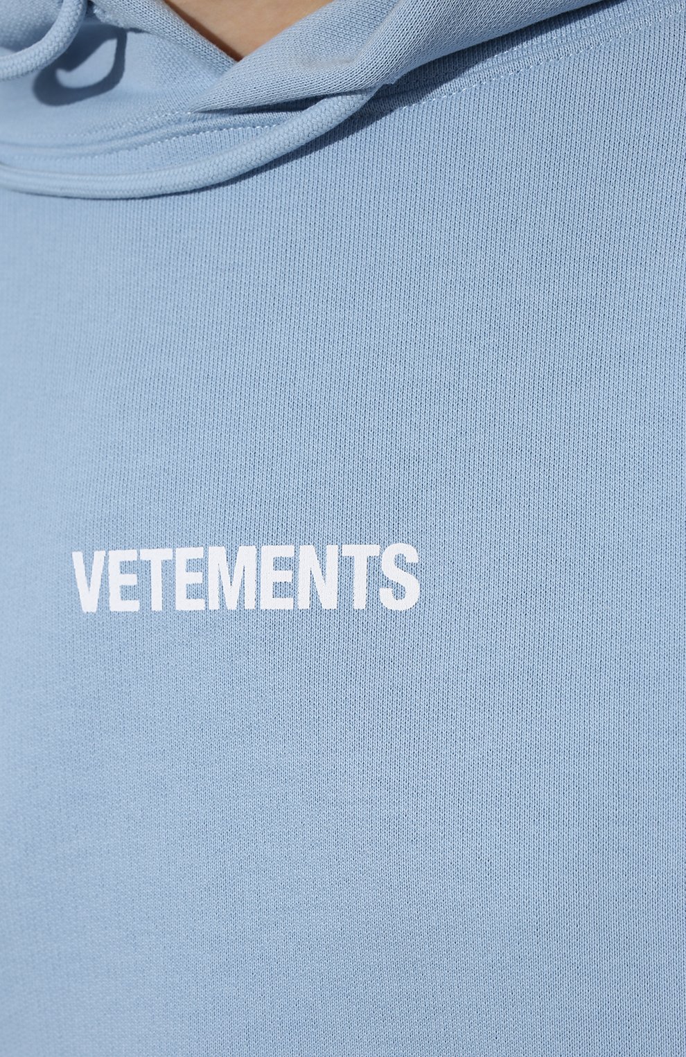 Хлопковое худи VETEMENTS, арт. UE52TR380Z 1601/W, фото 5