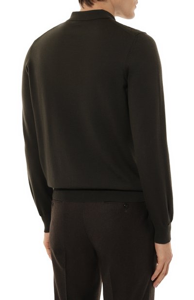 Шерстяное поло CORNELIANI, арт. 94M509-9425116, фото 4