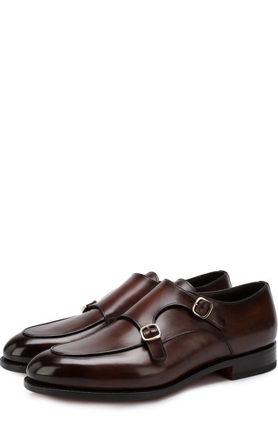 Кожаные монки SANTONI, арт. MCC016036MC2HVVDT50, фото 1