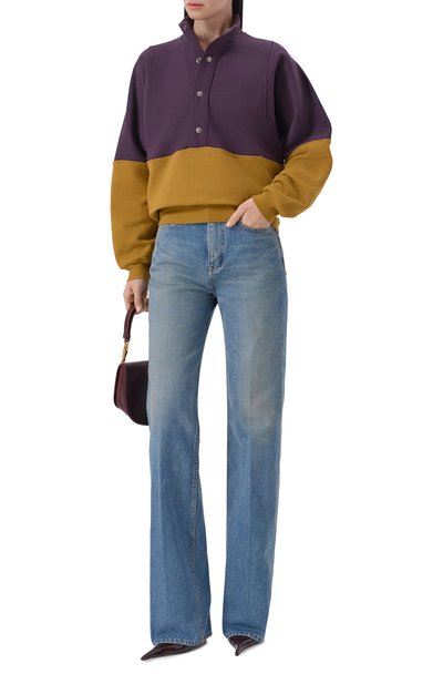 Женский хлопковый анорак SAINT LAURENT, арт. 859593/Y36SW