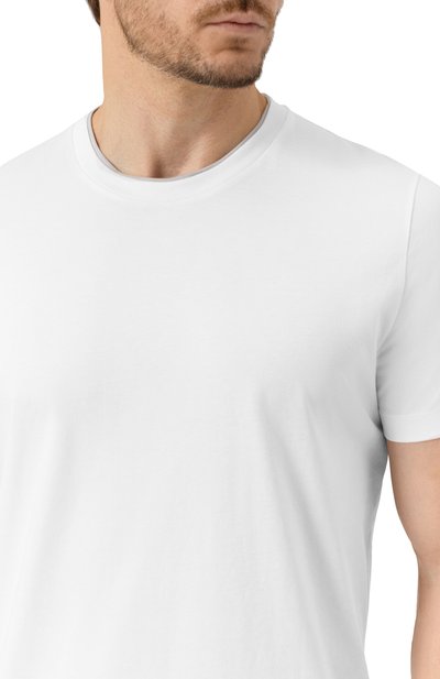 Хлопковая футболка CORNELIANI, арт. 26G571-2625022, фото 5