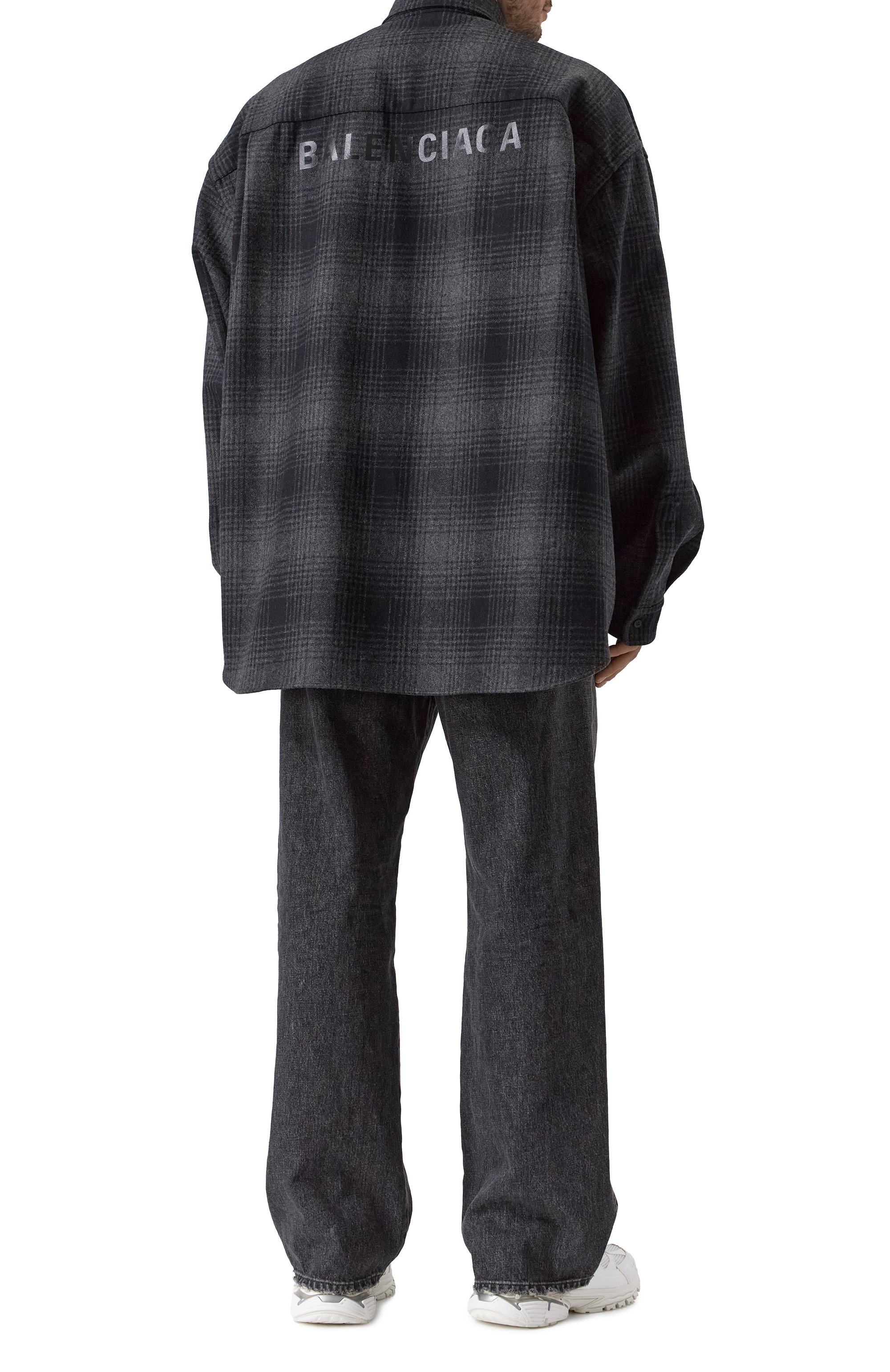 Шерстяная рубашка BALENCIAGA, арт. 725377/TRU17, фото 2