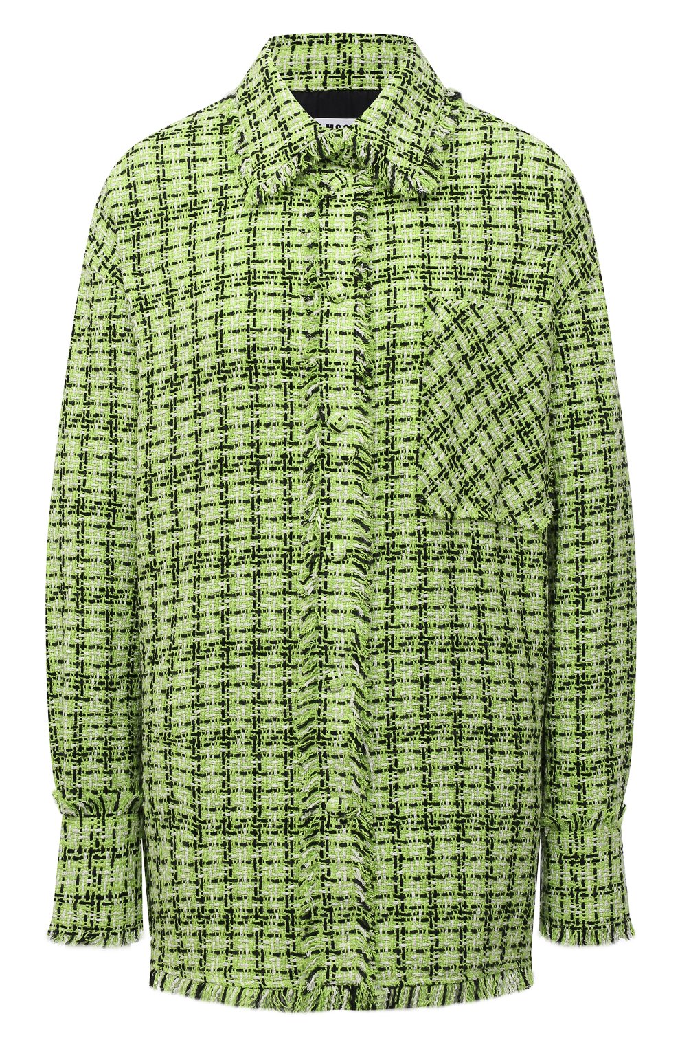 Хлопковая рубашка MSGM, арт. 3141MDE18 217624, фото 1