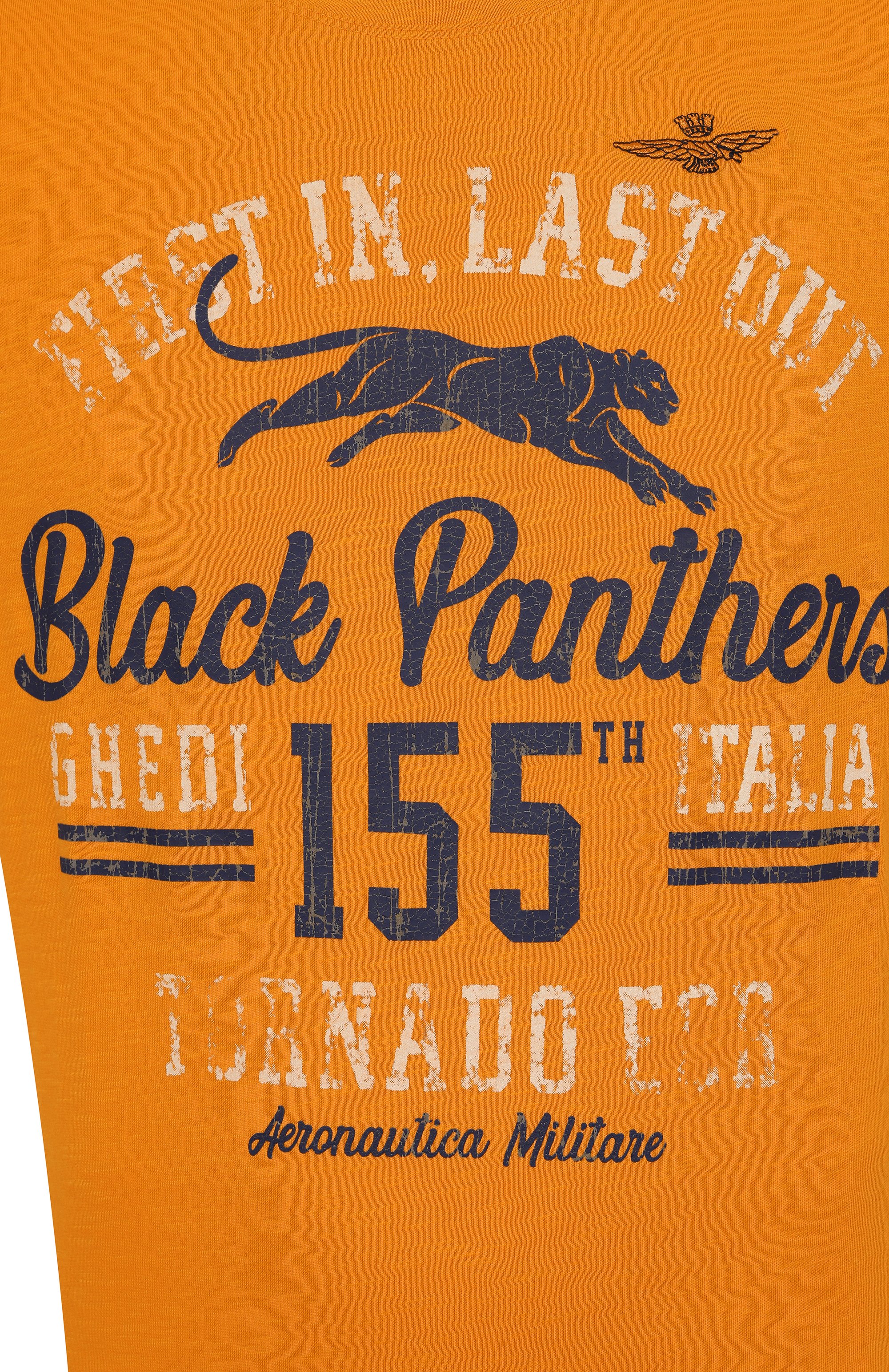 Хлопковая футболка AERONAUTICA MILITARE, арт. 251TS2413J686, фото 6