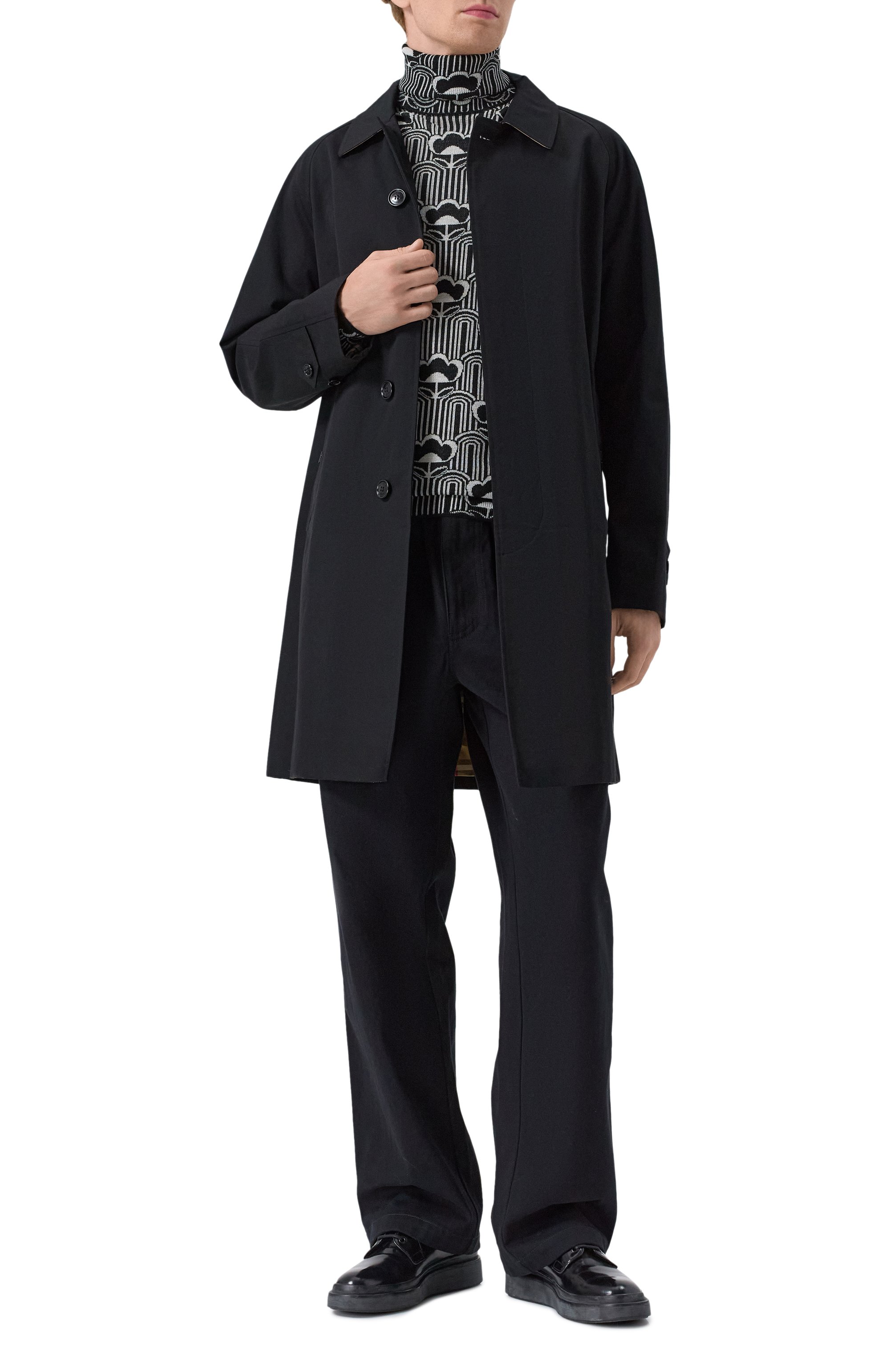 Кожаные дерби PRADA, арт. 2EE311-P39-F0002-G000, фото 2