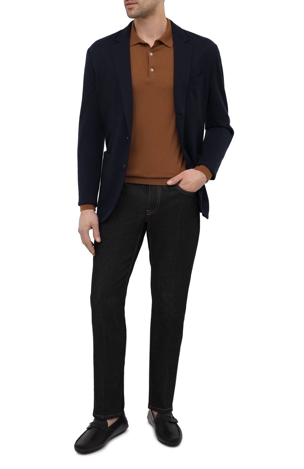 Кожаные мокасины TOD’S, арт. XXM42C0CV80D90, фото 2