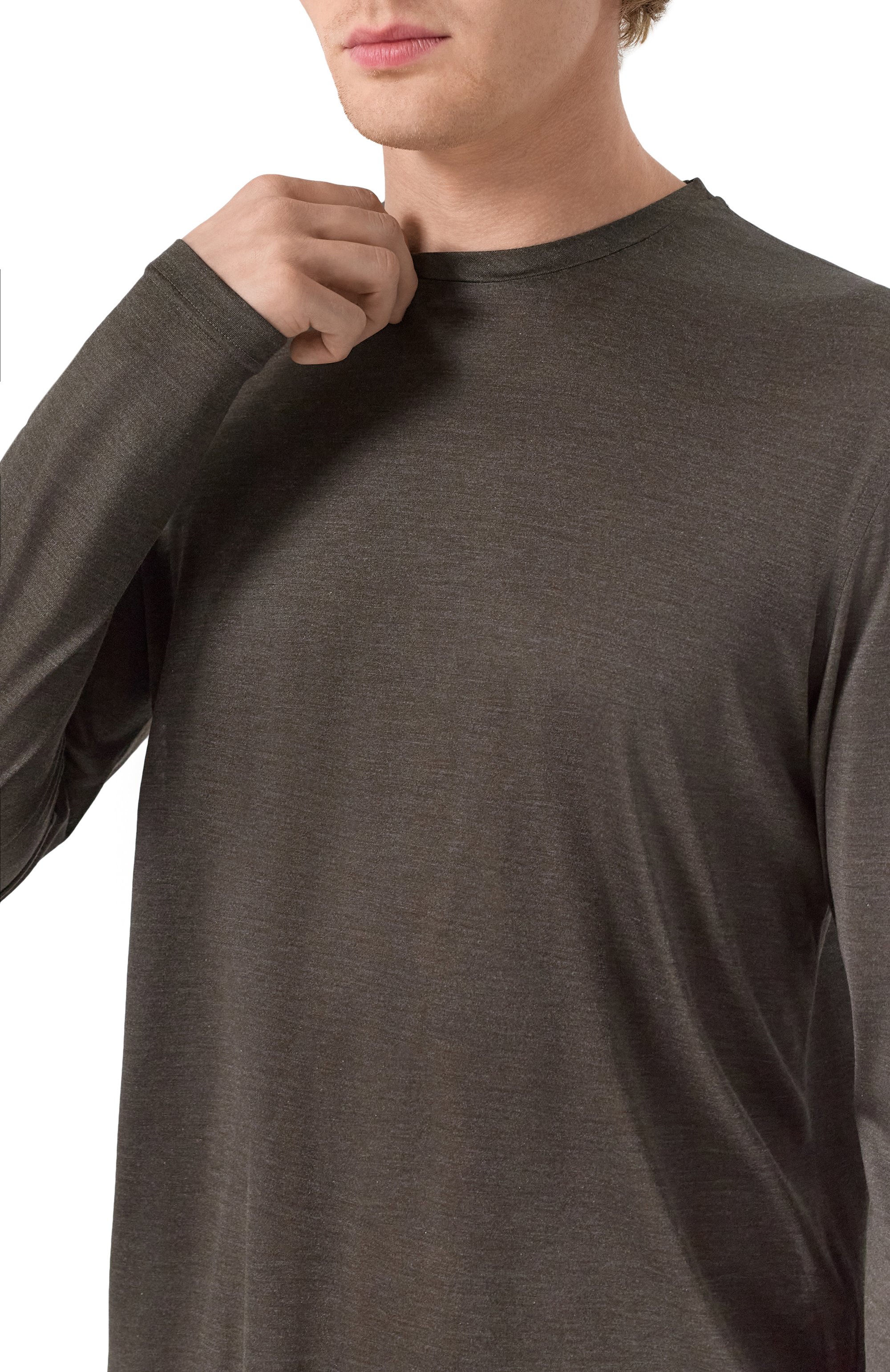 Шелковый лонгслив ZILLI, арт. TSR04BM0600V00000, фото 5