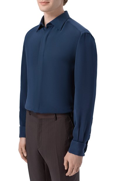 Шелковая сорочка BRIONI, арт. RCX00L/0C401, фото 3