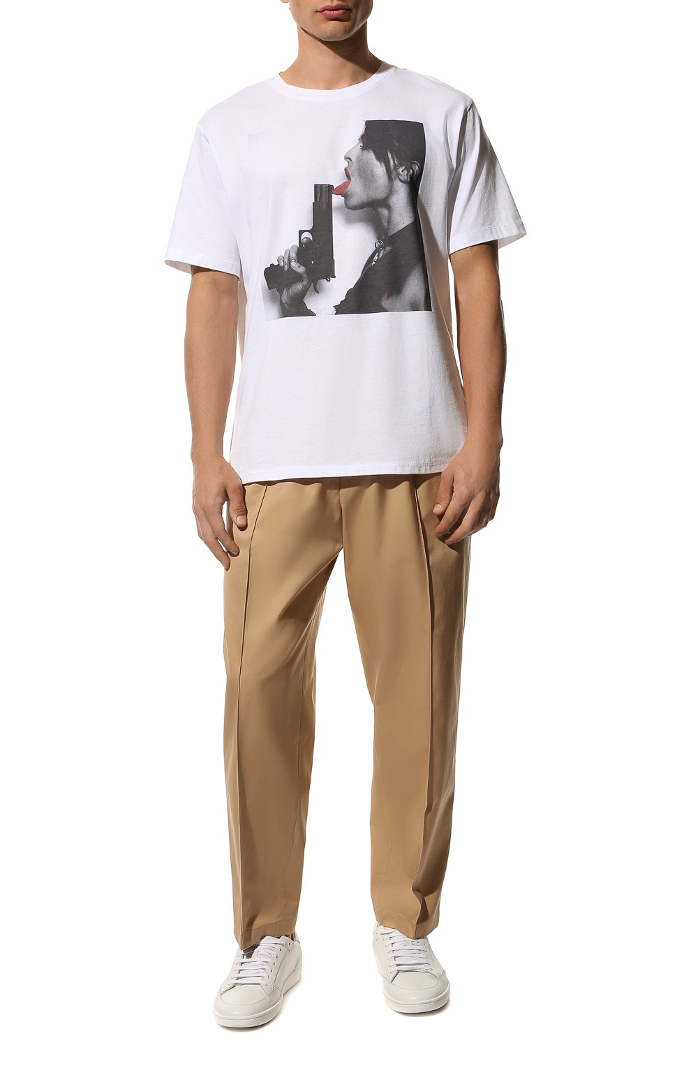 Хлопковая футболка BISIBIGLIO, арт. LINPIST/2212 RIF (C0TT0NE PESANTE), фото 2