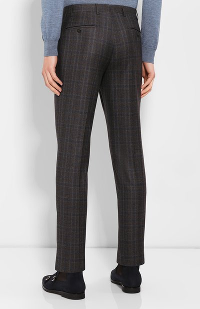 Шерстяные брюки CORNELIANI, арт. 845280-9817301/02, фото 4