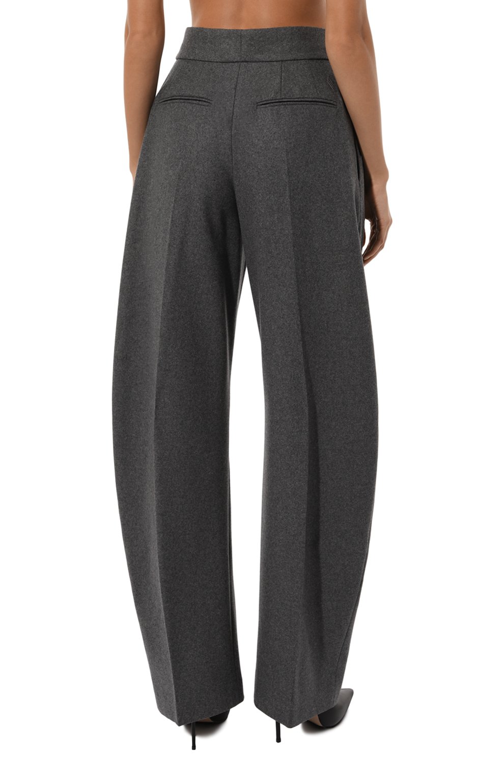 Шерстяные брюки THE ATTICO, арт. 248WCP102/W055, фото 4